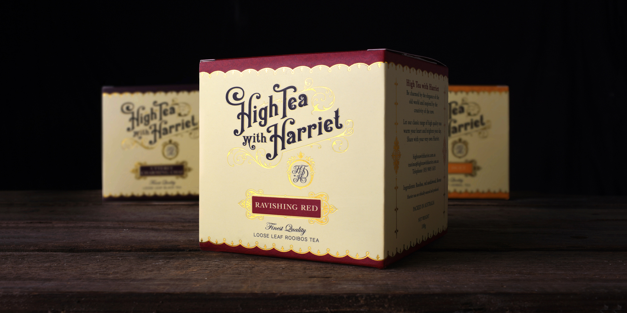 High Tea for Harriet – Packaging Design