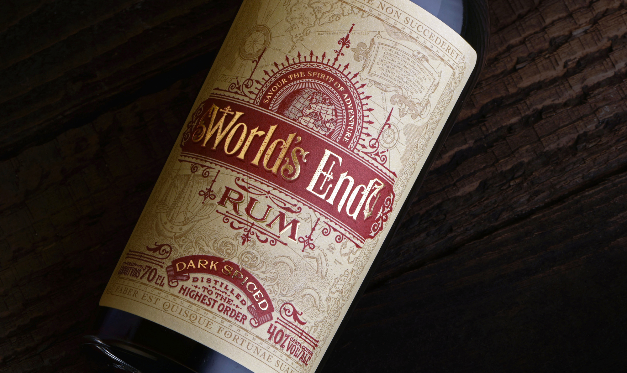 World's End Rum Close up